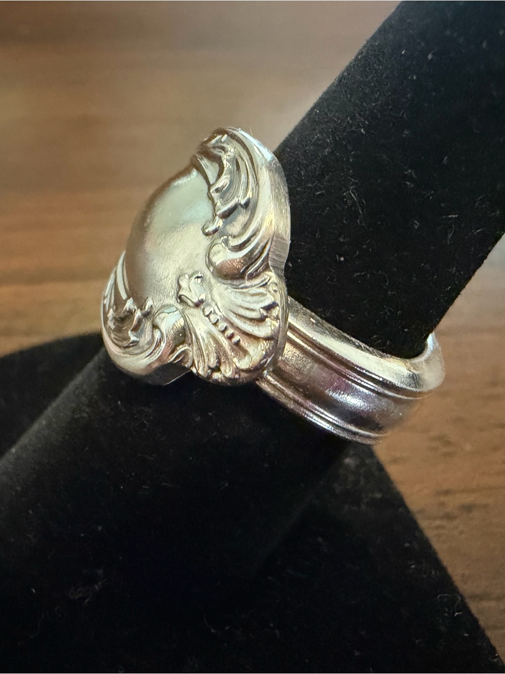 Handmade Spoon Ring - Picture 3 of 11